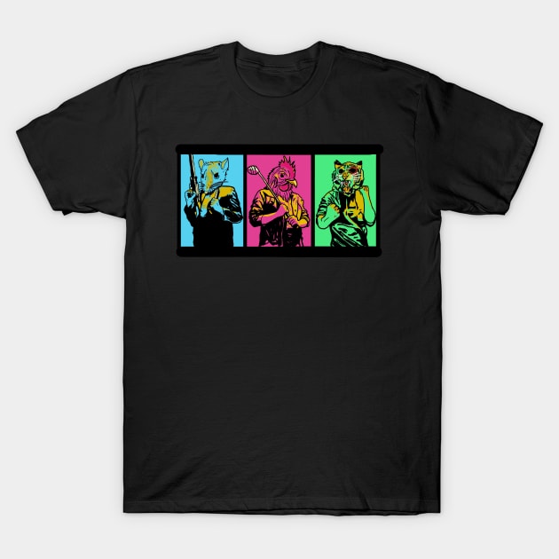 Hotline miami T-Shirt by Damsos_store